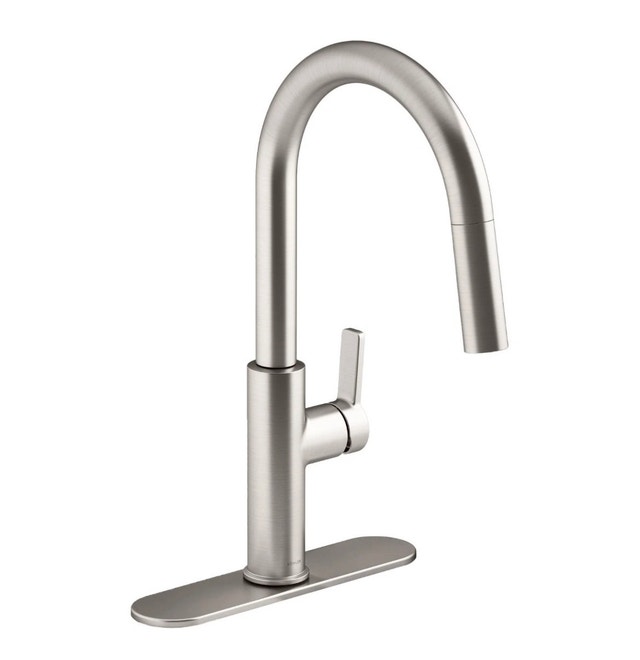Brand New KOHLER RODEAN Pull-Down Kitchen Faucet - Stainless