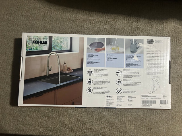 Brand New KOHLER RODEAN Pull-Down Kitchen Faucet - Stainless - photo 4