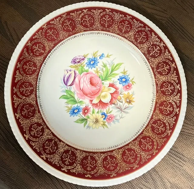 Vintage Fine Porcelain Decorative Plates
