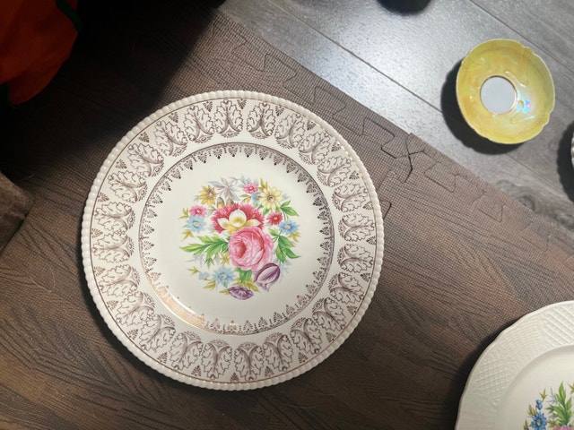 Vintage Fine Porcelain Decorative Plates - photo 3