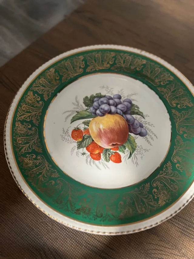 Vintage Fine Porcelain Decorative Plates - photo 5