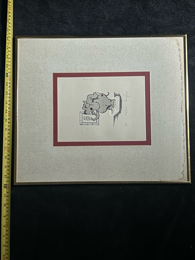 Ian Kochers Weigh Ta Go Limited Edition Print COA