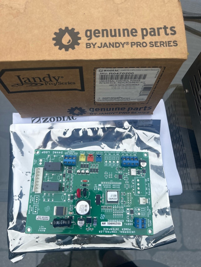 Jandy Universal Control Power Interface R0470200