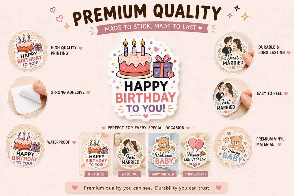 🎨✨ Custom Sticker Sheets Set of 2– Made Just for You! - photo 2