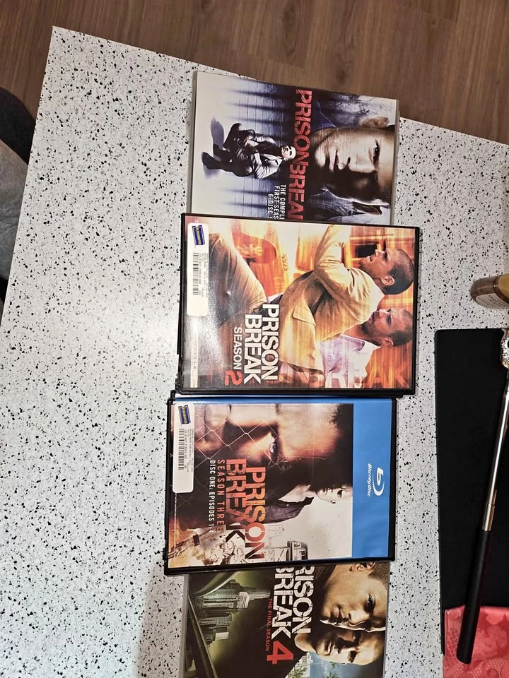 Prison Break Seasons 1-4 DVD and Blu-ray Set