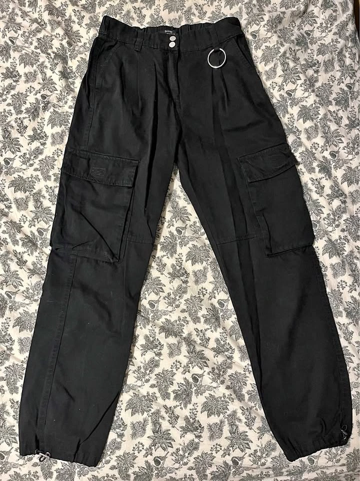 Black Cargo Pants