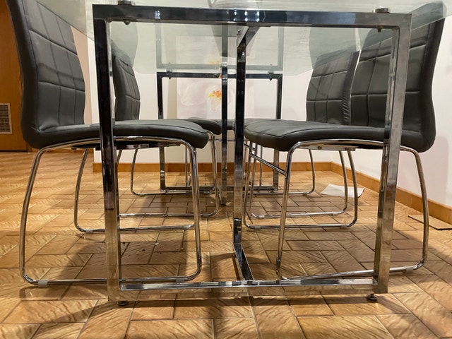 Glass Dining Set