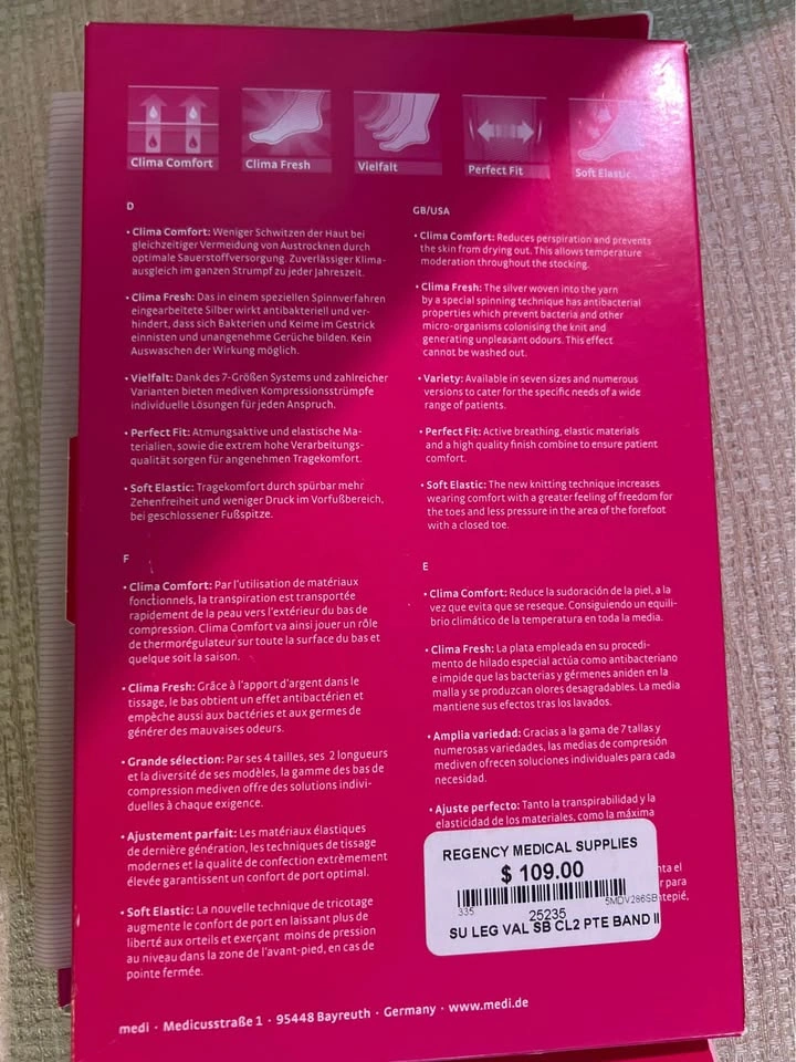2 Pairs of Brand New Compression Stockings - photo 3