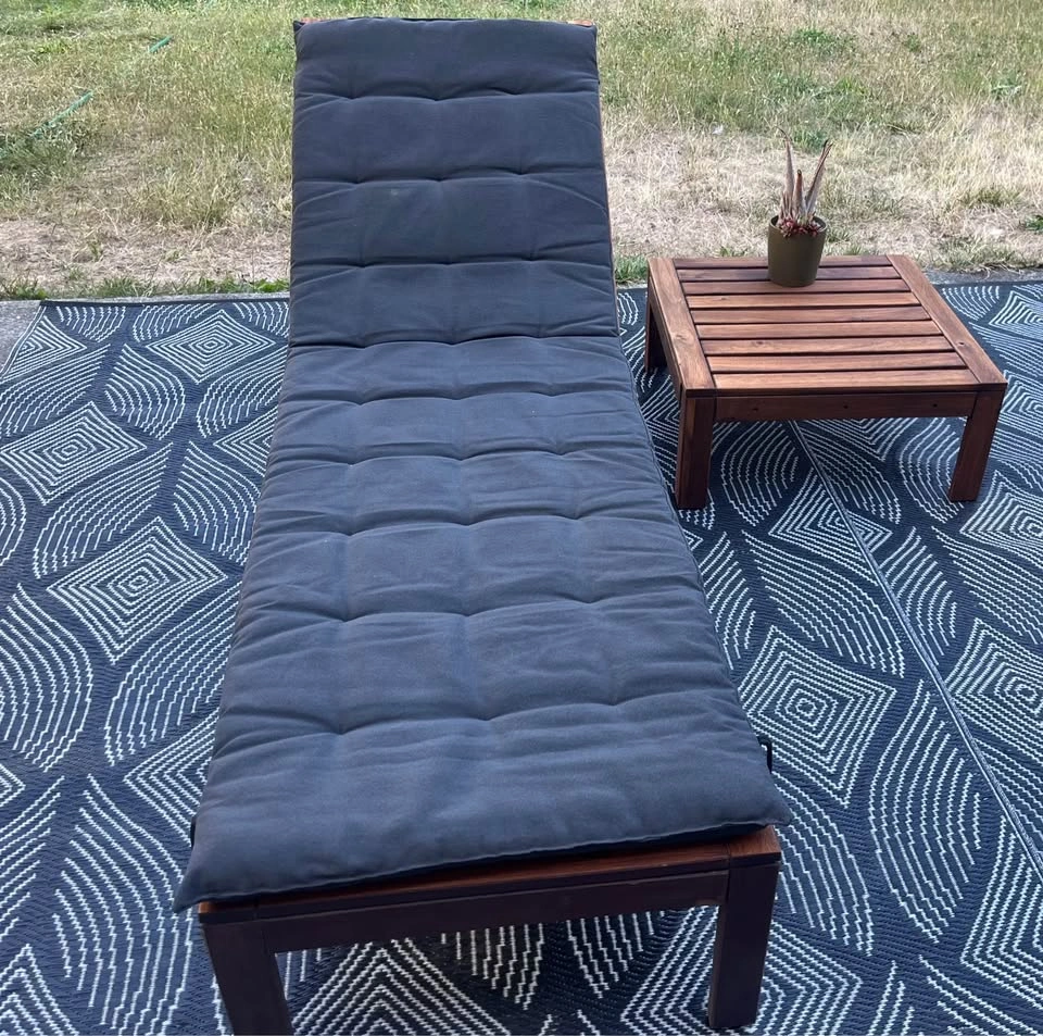 IKEA ÄPPLARÖ Sun Lounger with Cushion & TOSTERÖ Cover - photo 2