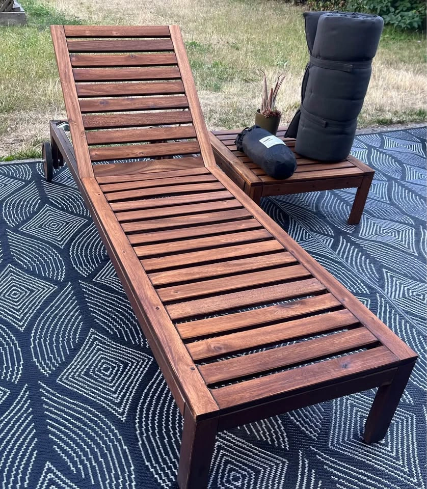 IKEA ÄPPLARÖ Sun Lounger with Cushion & TOSTERÖ Cover - photo 4