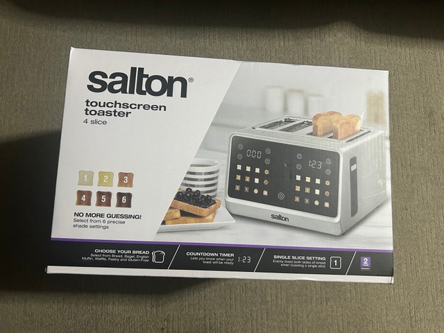 Brand New Salton 4 Slice Touchscreen Toaster - photo 2