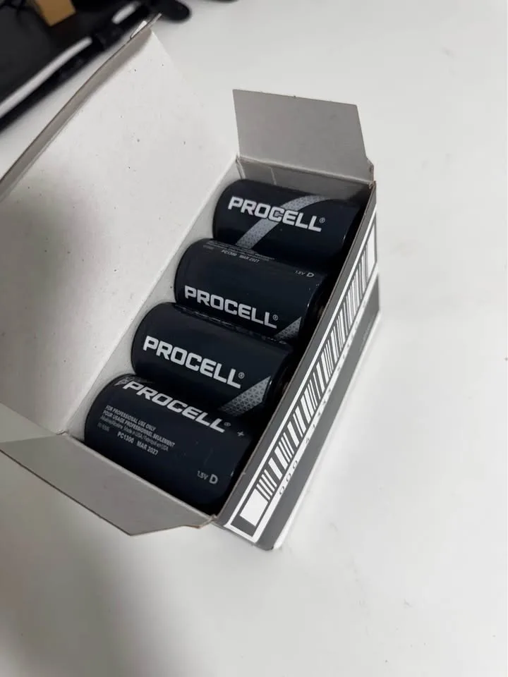 DURACELL D12 PROCELL Alkaline Battery, 12 Count image indicator(3)