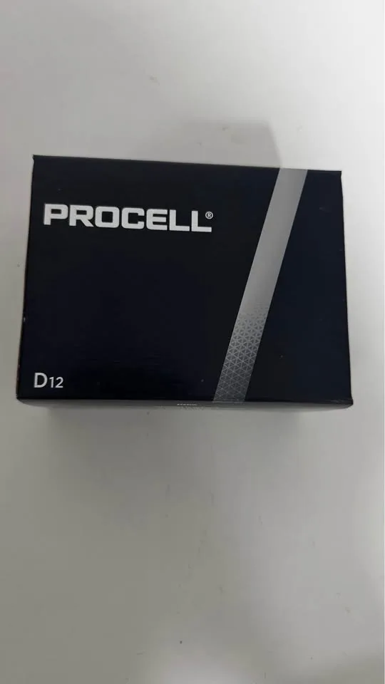 DURACELL D12 PROCELL Alkaline Battery, 12 Count image indicator(4)