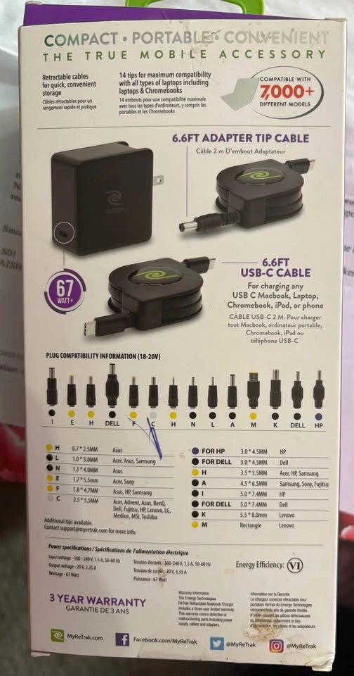 Laptop Charger - photo 2