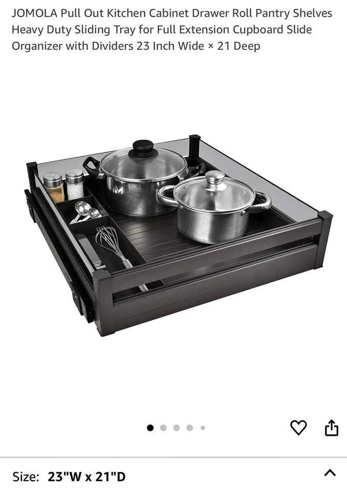 Pull out drawer