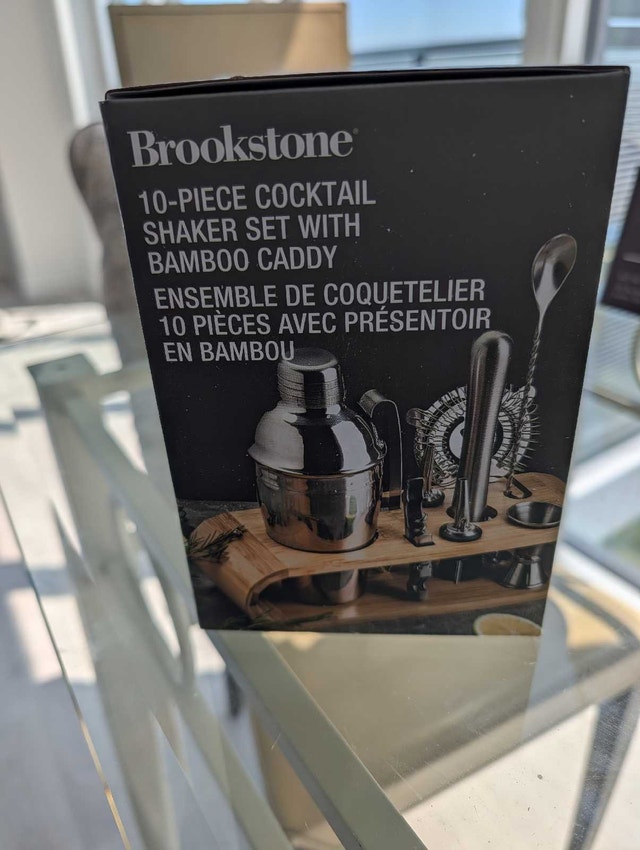 Brookstone 10-Piece Cocktail Shaker Set - photo 2