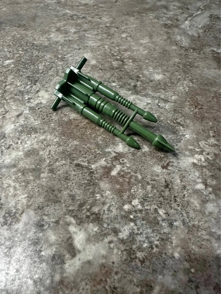 1989 GI joe Tri Blaster machine gun