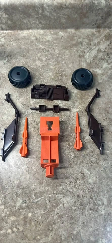 1988 GI Joe Desert Fox vehicle parts