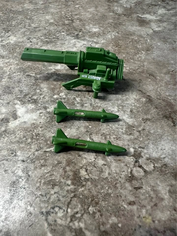1985 GI Joe Silver Mirage Vehicle Parts