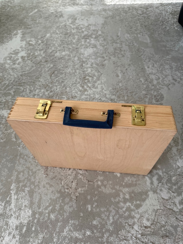 Artist Supply Box Art Tool Box Desktop Case Multifunctional - photo 4