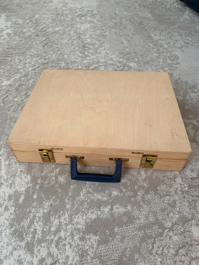 Artist Supply Box Art Tool Box Desktop Case Multifunctional - photo 5