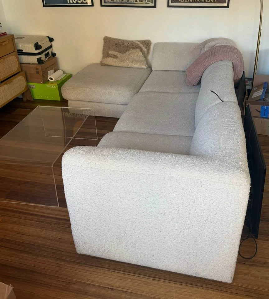 Create Comforts Gaia Modular Bouclé Sectional + Ottoman - photo 3
