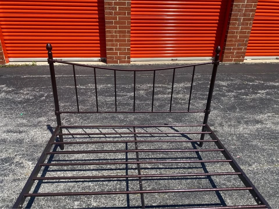 Wayfair Bronze Queen Headboard Footboard & Rails - photo 3