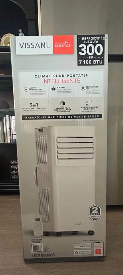 New in box Vissani Smart Portable Air Conditioner 7100BTU - photo 2