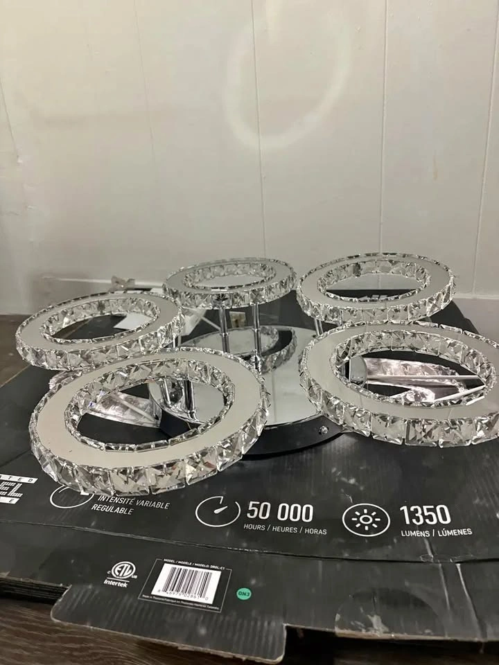 Crystal Ceiling Light