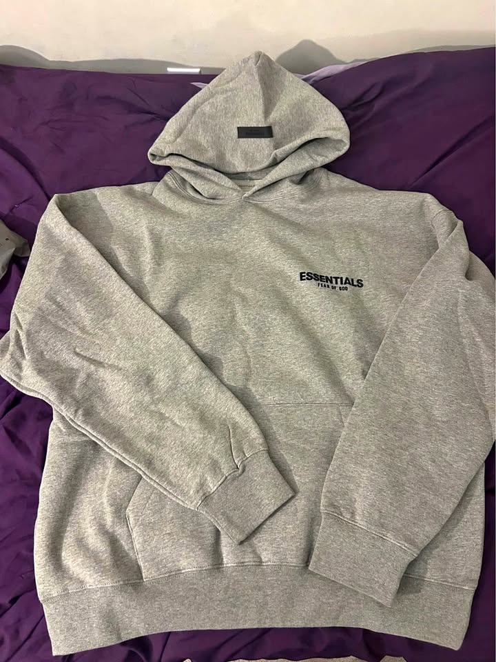 Dark Oatmeal Essentials Hoodie