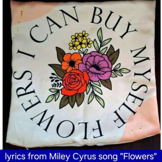 Pillow Cases with song lyrics from Taylor Swift & Miley Cyrus - photo 4