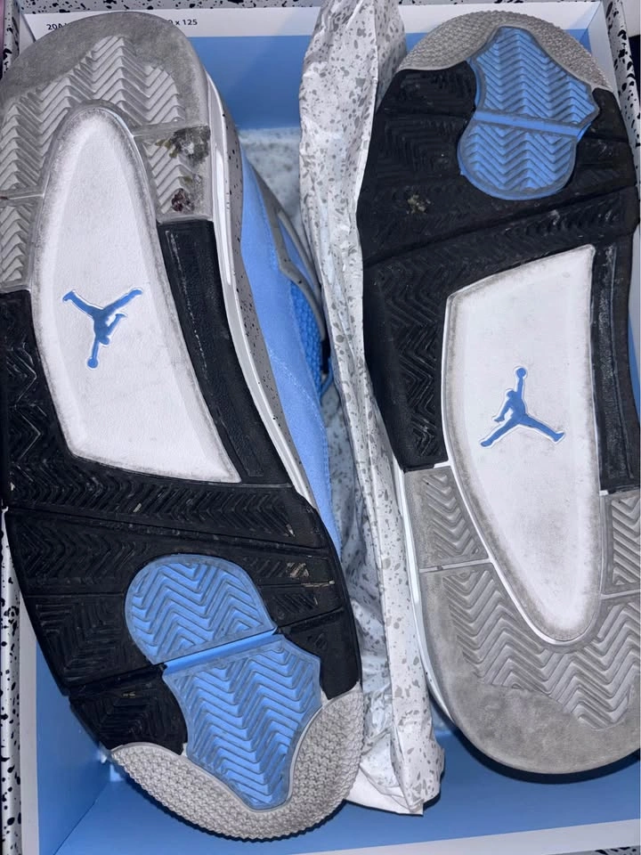 UNC 4 Jordan Retro University Blue - photo 5