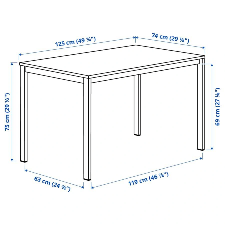 IKEA VIHALS White Table - photo 2