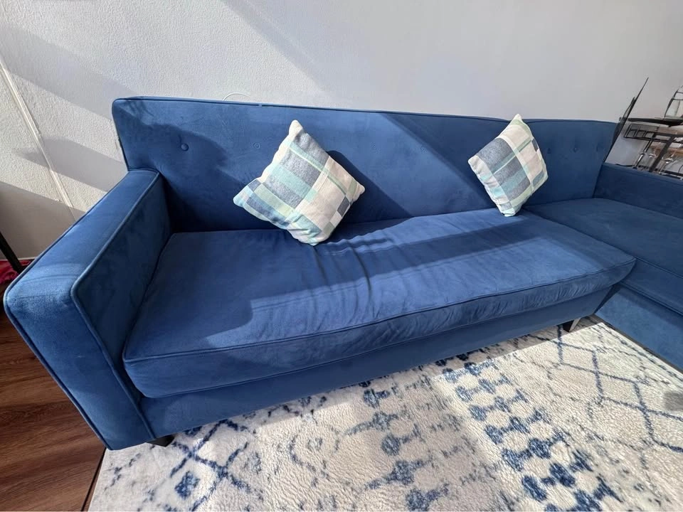 Blue Sectional Sofas - photo 4