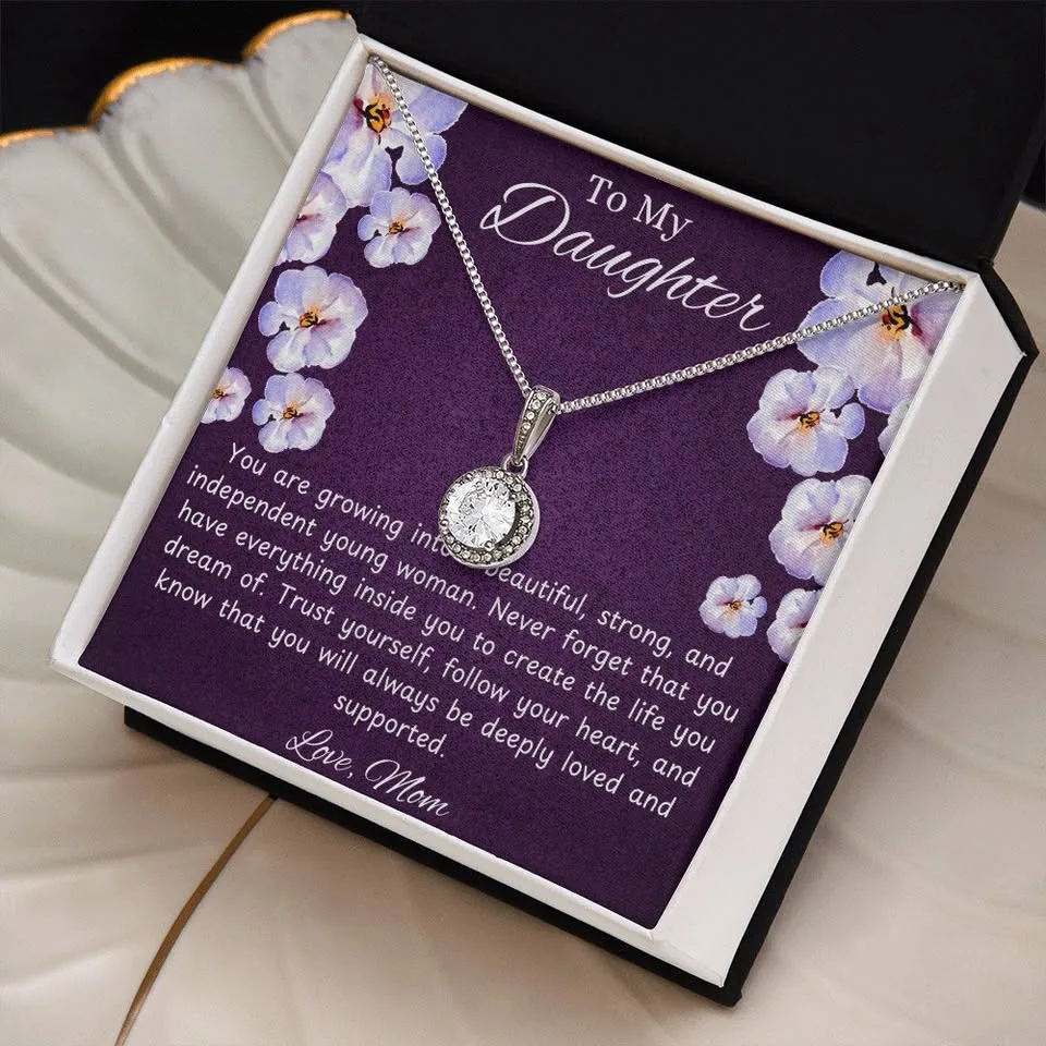 To My Daughter Eternal Hope Necklace image indicator(3)