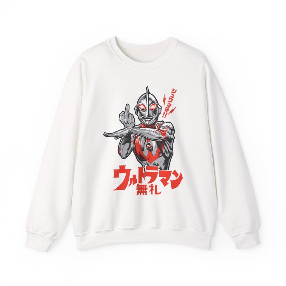 Retro Anime Inspired Sweatshirt, Unisex Crewneck, Perfect - photo 2