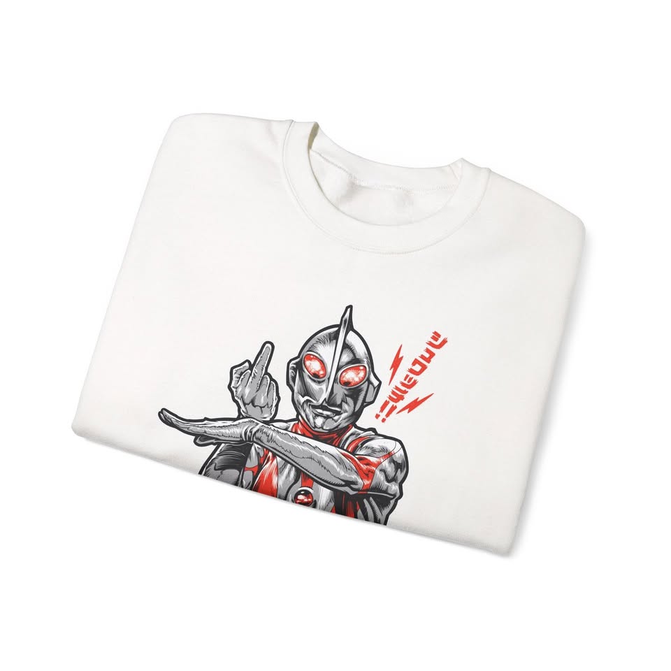 Retro Anime Inspired Sweatshirt, Unisex Crewneck, Perfect - photo 4