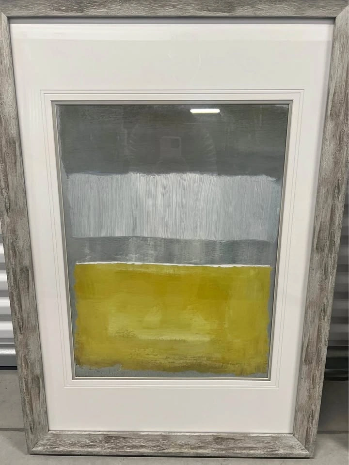 Two pieces of modern art