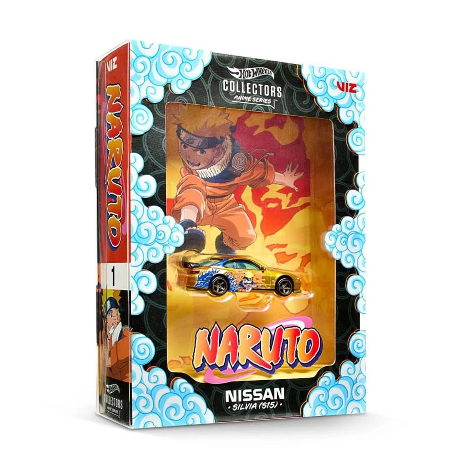 Hot Wheels Collectors Anime Series Naruto Nissan Silvia (S15)