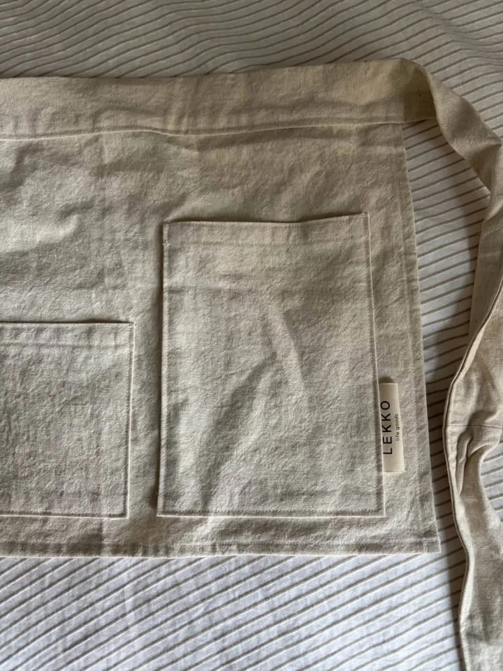 Linen Apron- Lekko Life Goods image indicator(2)