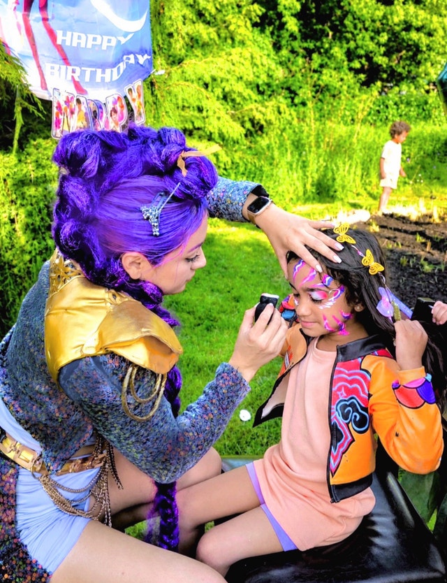 Rumi face painting