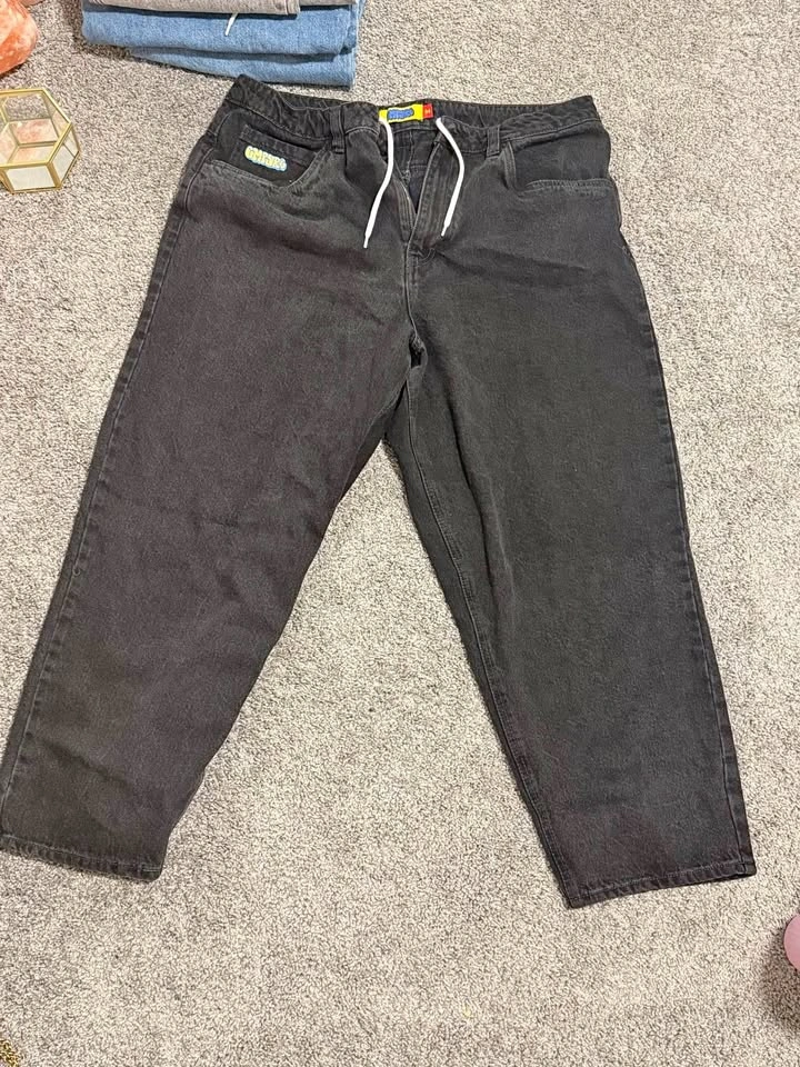 EMPYRE baggy jeans with interior drawstring