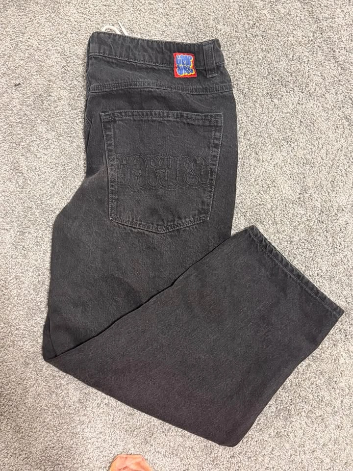 EMPYRE baggy jeans with interior drawstring - photo 2