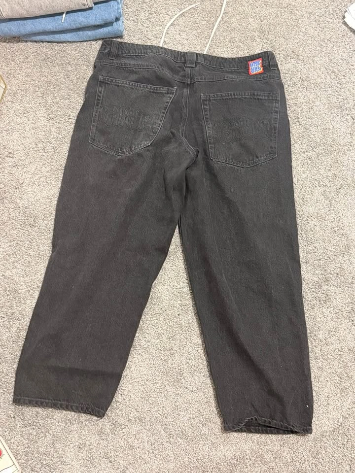 EMPYRE baggy jeans with interior drawstring - photo 3