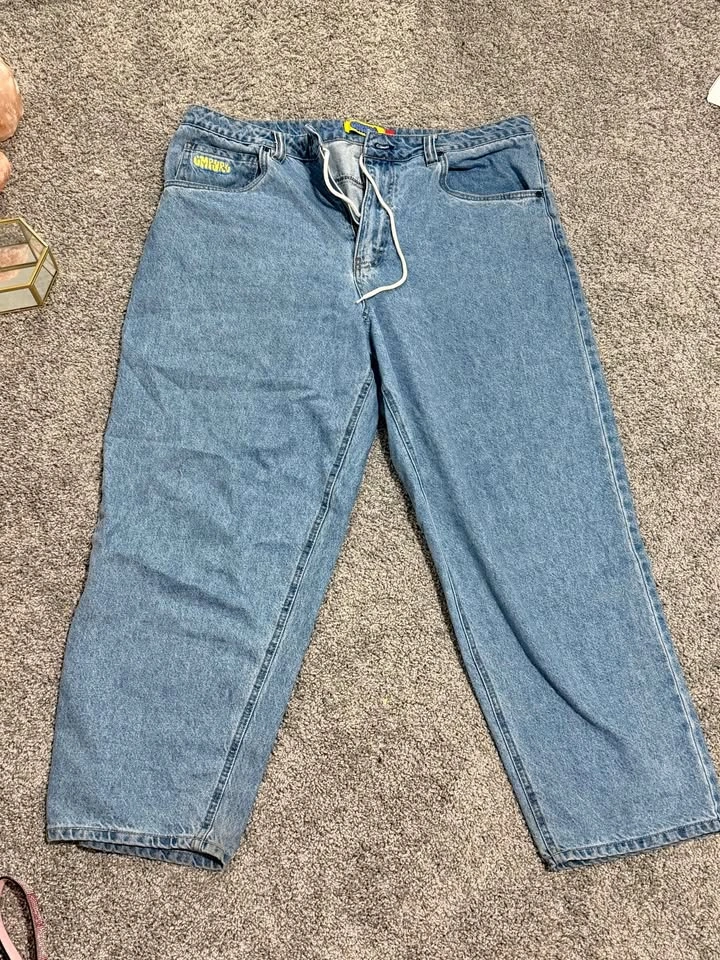 2 EMPYRE baggy jeans with interior drawstring