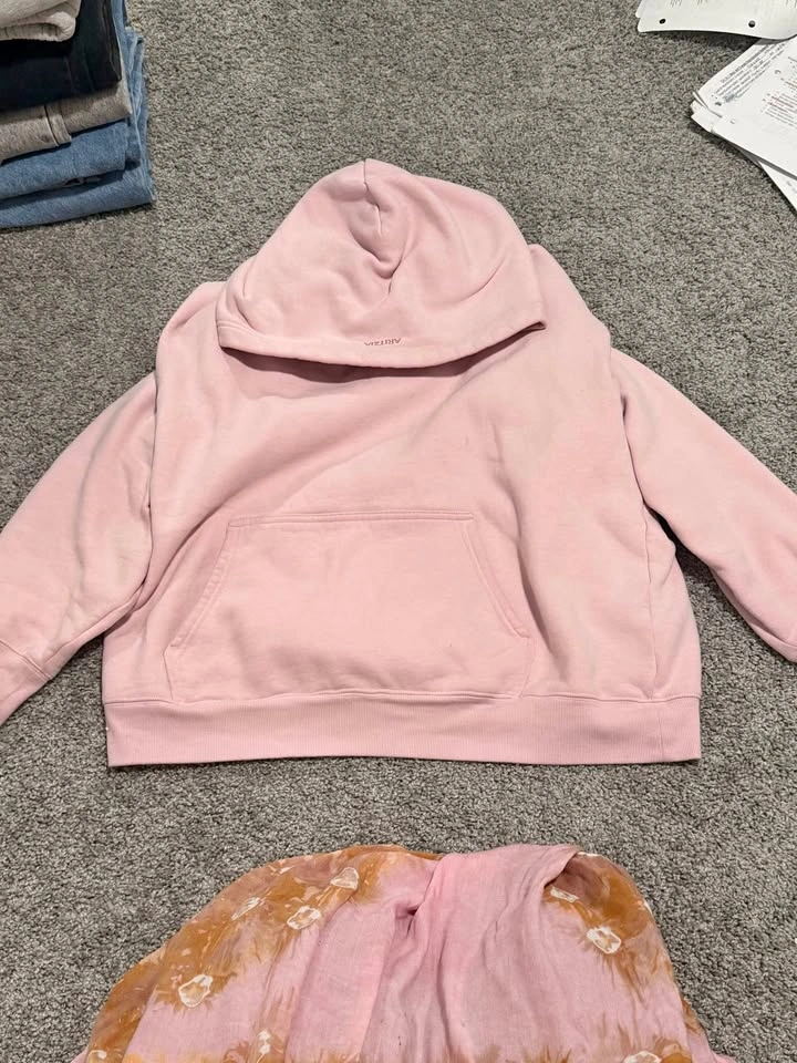 ARITZIA light pink hoodie