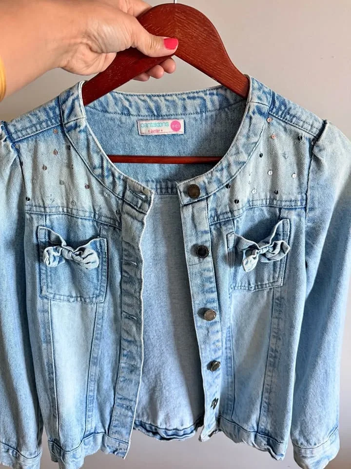 Denim jacket for kids size 10-12 yr