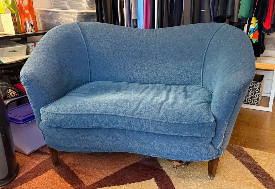 1950’s Mid-Century Modern Loveseat - photo 2