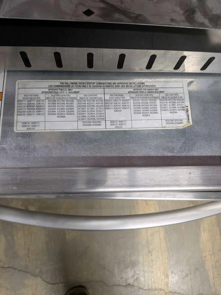 Kitchen Aid Stainless Steel Electric Wall Oven - photo 3