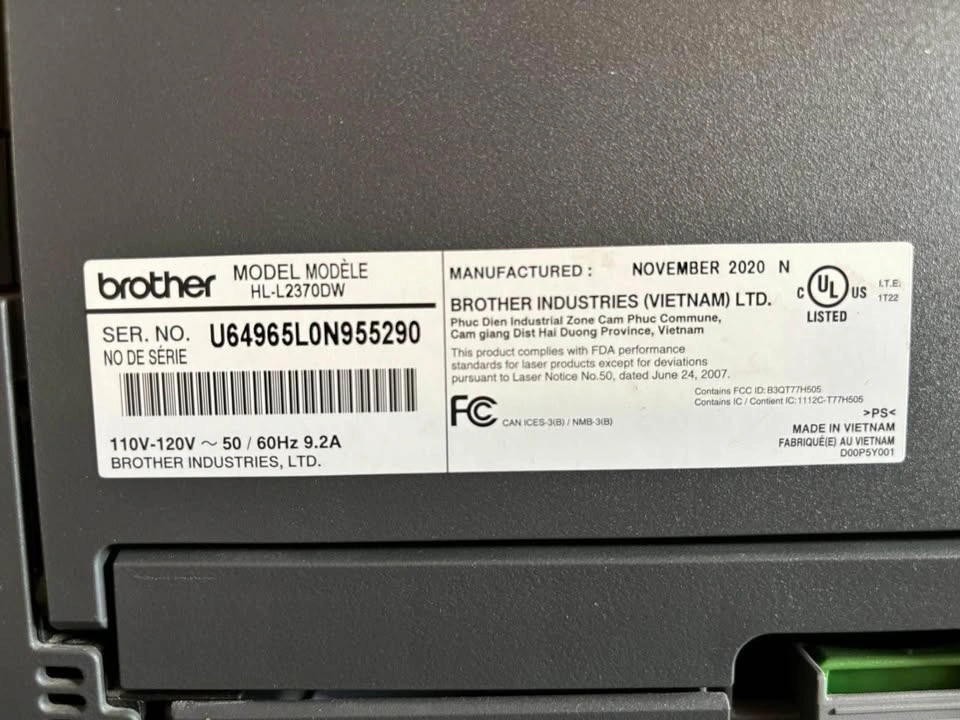 Brother Monochrome Laser Printer - photo 3